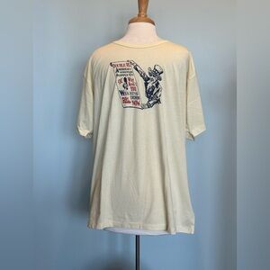 Ralph Lauren RRL double R L Uncle Sam Graphic print short sleeve Tshirt NWT XXL